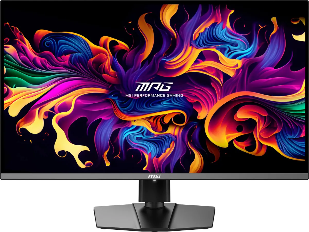 Монитор MSI MPG 321URX 31.5" QD-OLED черный OLED LED 1ms 16:9 HDMI матовая HAS 1000cd 178гр/178гр 3840x2160 240Hz DP 4K USB 7.7кг 9S6-3DD29A-009 9S6-3DD29A-009