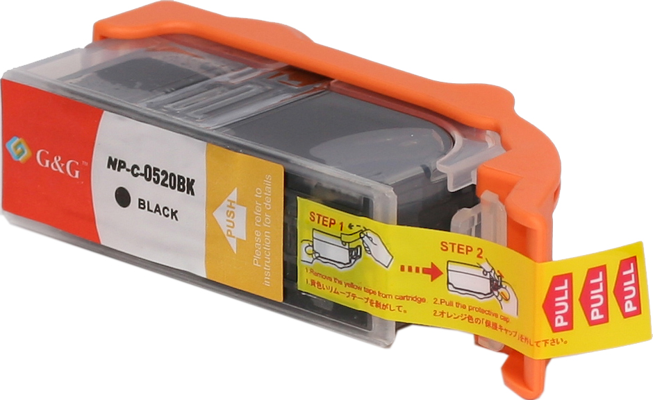 Картридж G&G струйный для Canon Pixma MP540/550/560/620/630/640/980/990 MX860/870 IP3600/4600 NC-PGI520BK NC-PGI520BK