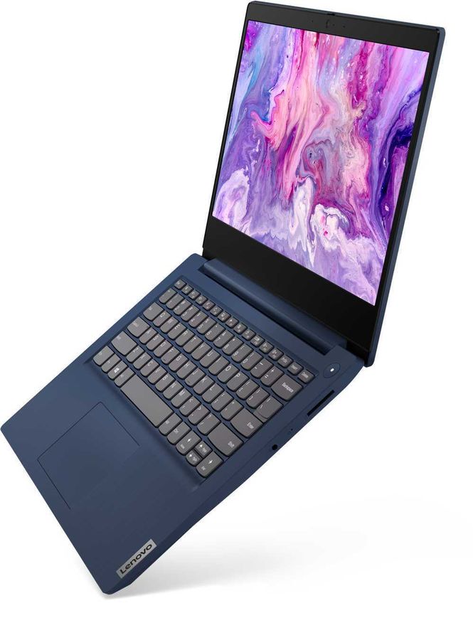 Ноутбук Lenovo IdeaPad 3 14IIL05 Core i3 1005G1 4Gb SSD128Gb Intel UHD Graphics 14" TN FHD (1920x1080) Windows 10 Home blue WiFi BT Cam 81WD0102RU 81WD0102RU #1