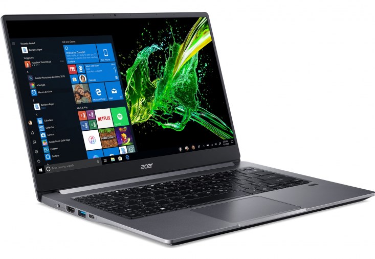 Ультрабук Acer Swift 3 SF314-57-374R Core i3 1005G1/8Gb/SSD256Gb/UMA/14"/IPS/FHD (1920x1080)/Linux/metall/WiFi/BT/Cam NX.HJFER.006 NX.HJFER.006