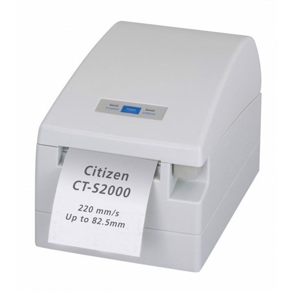Принтер этикеток Citizen CT-S2000 Label, Serial, USB, Ivory White CTS2000RSEWHL CTS2000RSEWHL