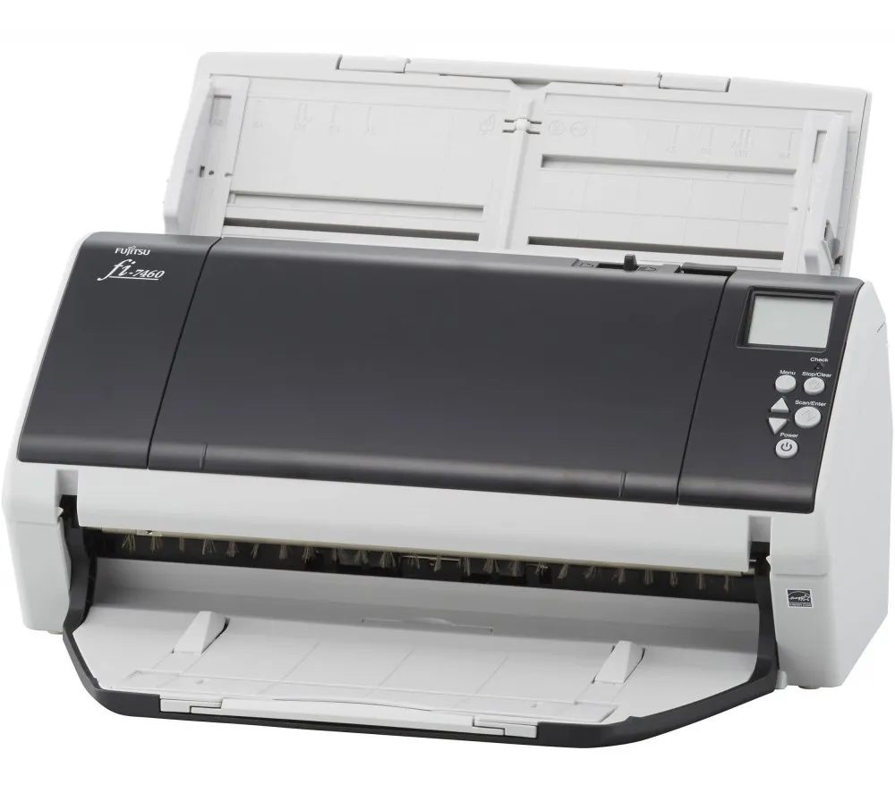 Сканер Fujitsu fi-7460 двухсторонний, 60 стр./мин, ADF 100, A3, нагрузка 9000 стр/день PA03710-B051 PA03710-B051