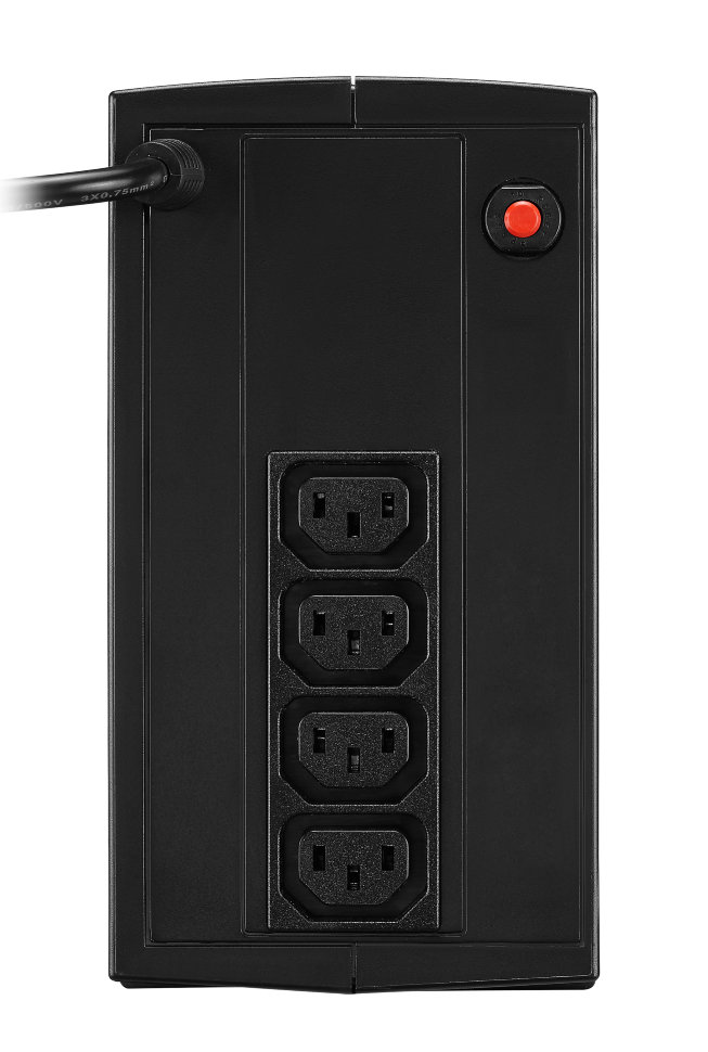 Источник бесперебойного питания CyberPower 1PE-С000504-00G линейно интерактивный 1050VA/630W RJ11/45 (4 IEC) UT1050EI UT1050EI