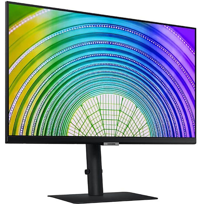 Монитор Samsung S24A600UCI 24" LCD IPS LED monitor, 2560x1440, 5(GtG)ms, 250 cd/m2, 75Hz, MEGA DCR (static 1000:1), 178°/178°, HDMI, DP, USB Hub ; USB-C(65W), HAS, VESA 100x100 mm, внутренний БП, ES8.0,TCO, black LS24A600UCIXCI LS24A600UCIXCI #7