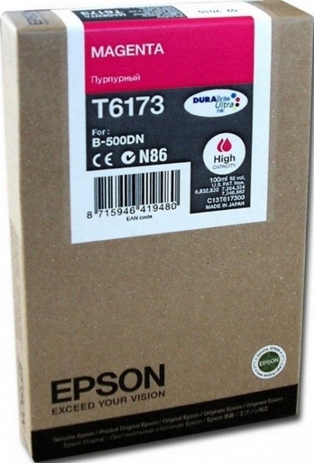Картридж Epson для B-300/B-500DN/B-510DN струйный, magenta (C13T617300) C13T617300