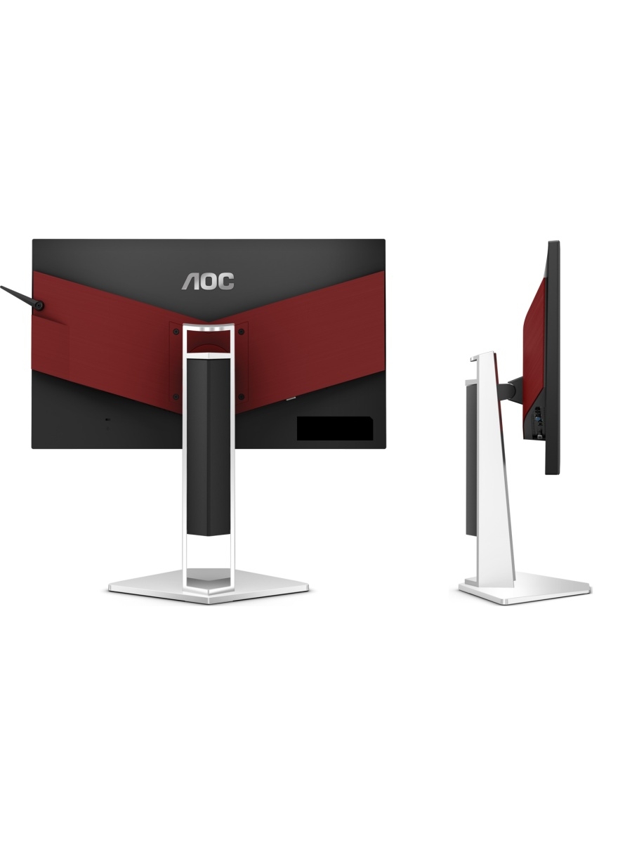 Монитор AOC 25" AGON Black-Red с поворотом экрана (1920x1080, 240Hz, 0.5 ms, 170°/160°, 400 cd/m, 80M:1, +DVI, AG251FZ2E AG251FZ2E