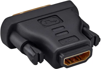Адаптер BURO  DVI-D (m) - HDMI (f) GOLD bhp ret ada_hdmi-dvi bhp ret ada_hdmi-dvi