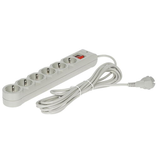 Сетевой фильтр Defender DFS 605 5 м, 6 розеток 99408 #4