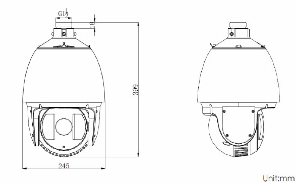 Видеокамера IP Hikvision DS-2DF7286-A поворотная скоростная 2Мп Купольная 1920?1080;ZOOM х30;День/ночь DS-2DF7286-A DS-2DF7286-A