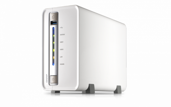 Сетевой RAID-накопитель QNAP 2 отсека для HDD, HDMI-порт. Intel Celeron J1800 2,41 ГГц. TS-251C TS-251C