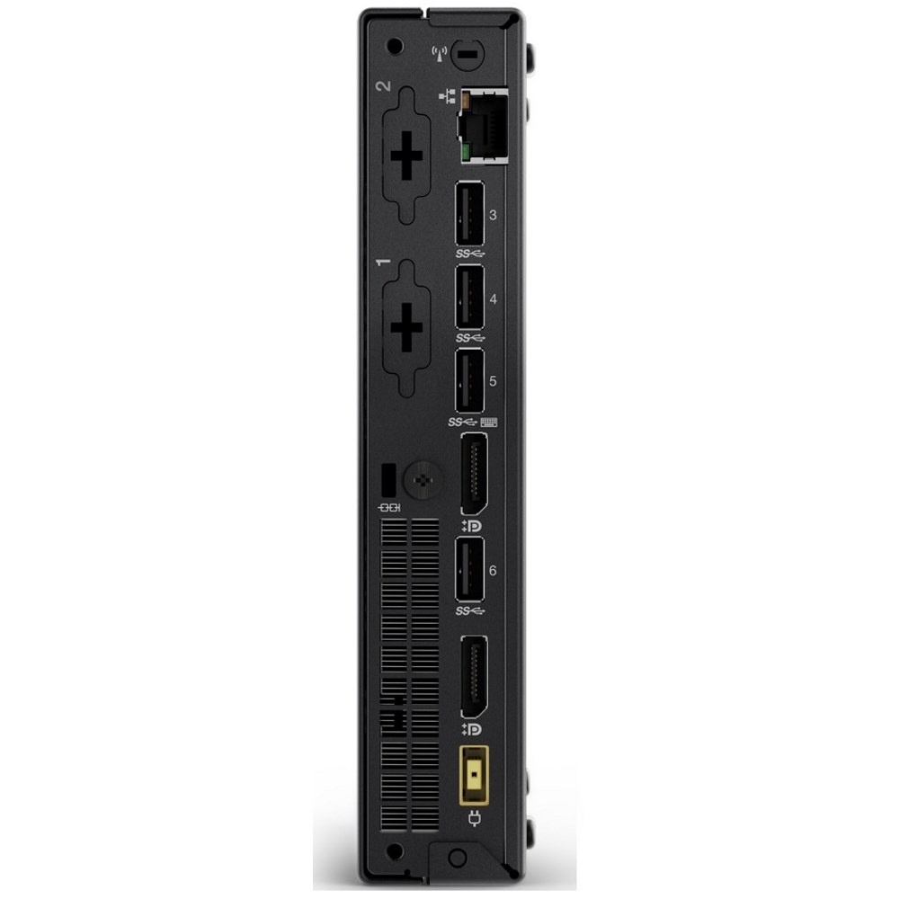 Персональный компьютер Lenovo ThinkCentre M625q slim A4 9120e (1.5)/4Gb/SSD128Gb/R3/noOS/GbitEth/WiFi/BT/65W/клавиатура/мышь/черный 10TLS0KC00 10TLS0KC00