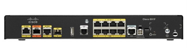 Маршрутизатор Cisco 890 Series Integrated Services Routers  (C891F-K9) C891F-K9 #3