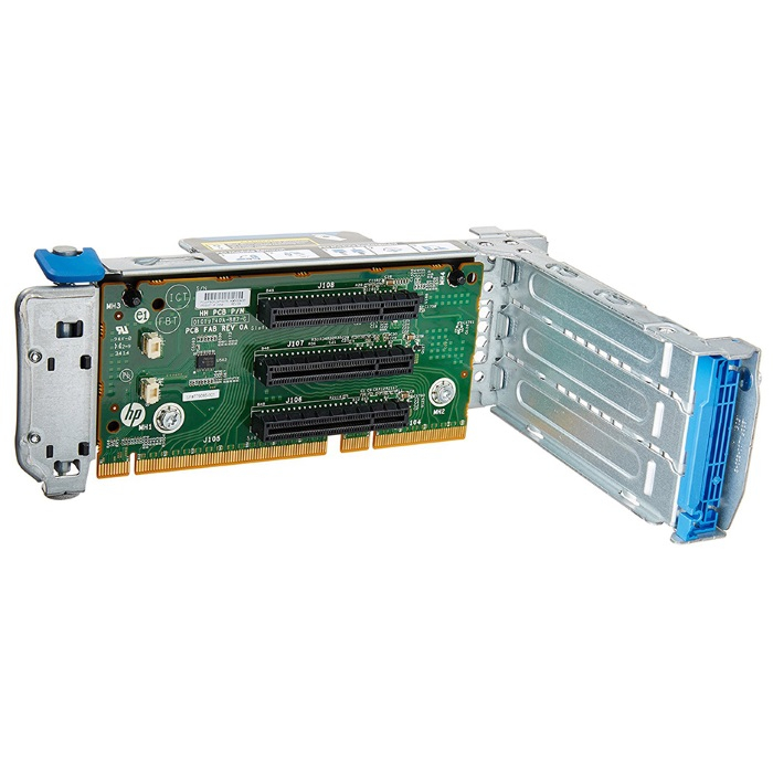 Райзер HPE DL38X Gen10 x8/x8 2-port 4 NVMe Tertiary Slim SAS Riser 867808-B21 867808-B21