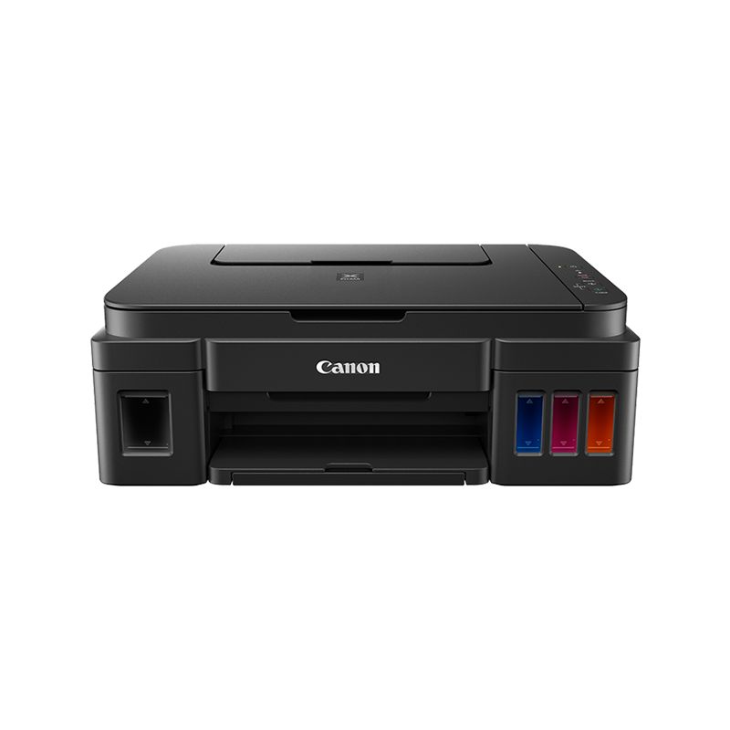 МФУ Canon PIXMA G3410, 4-цветный струйный СНПЧ принтер/сканер/копир A4, 8.8 (5 цв) изобр./мин., 4800x1200 dpi, подача: 100 лист., USB, Wi-Fi, печать фотографий, печать без полей, ЖК-экран 1,2" (2315C009) 2315C009