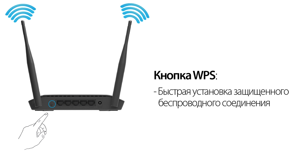 БУ Интернет-шлюз D-link с точкой доступа 802.11n, 4-ports 10/100 Base-TX DIR-615S БУ DIR-615S