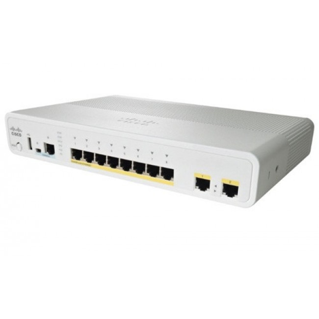 Коммутатор Cisco Catalyst 3560C PD PSE Switch 8 GE PoE 2 x 1G  IP Base WS-C3560CPD-8PT-S WS-C3560CPD-8PT-S