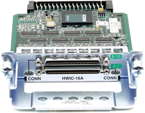 Модуль Cisco 16 Channel Async serieal interface for ISR4000 series router NIM-16A NIM-16A