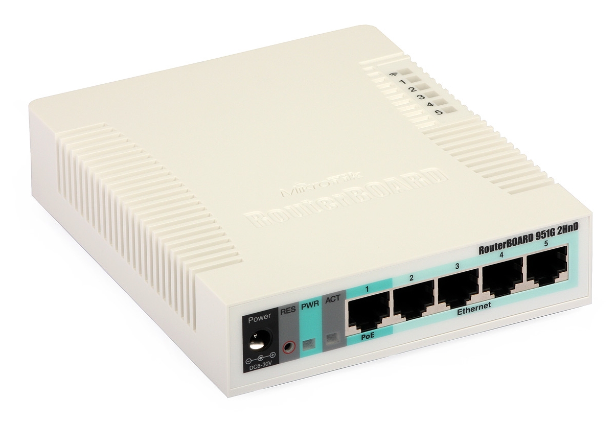 Двухдиапазонная система Mikrotik RB951G-2HnD Маршрутизатор Mikrotik RouterBOARD RB951G-2HnD RB951G-2HnD #2