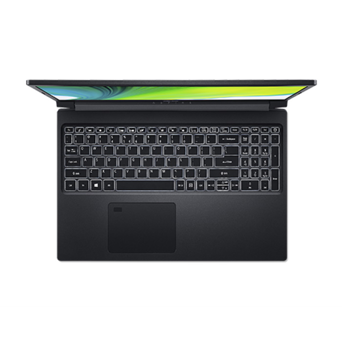 Ноутбук Acer A715-75G-56X8 Aspire 7 15.6'' FHD(1920x1080) IPS nonGLARE/Intel Core i5-10300H 2.50GHz Quad/8 GB+512GB SSD/GF GTX1650Ti 4 GB/WiFi/BT/1 MP/Fingerprint/3cell/2,15 kg/W10/1Y/BLACK NH.Q9AER.009 NH.Q9AER.009