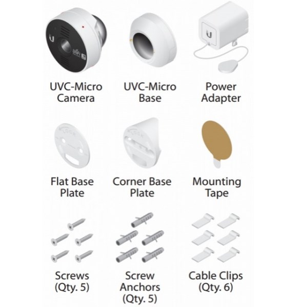 Камера IP Ubiquiti UniFi Video Camera Micro 3-pack (UVC-Micro-3(EU)) UVC-Micro-3(EU)