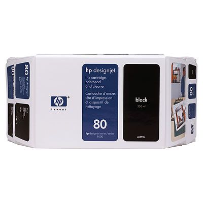 Картридж для HP №80 C4871A DesignJet 1050/1055 чёрный C4871A #3