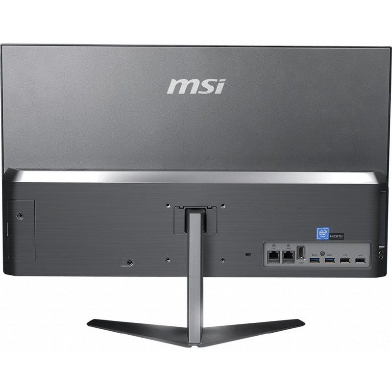 Моноблок MSI Pro 24X 10M-033XRU 23.8" Full HD i3 10110U (2.1)/8Gb/SSD256Gb/UHDG/noOS/2xGbitEth/WiFi/BT/90W/клавиатура/мышь/черный 1920x1080 9S6-AEC213-212 9S6-AEC213-212