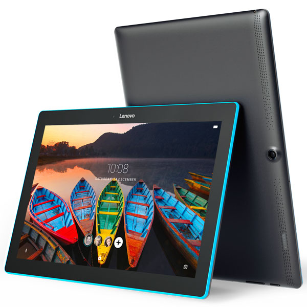 Планшетный компьютер Lenovo Tab 10 TB-X103F Snapdragon 210 (1.3) 4C/RAM1Gb/ROM16Gb 10.1" IPS 1280x800/Android 6.0/черный/5Mpix/2Mpix/BT/WiFi/Touch/microSD 64Gb/minUSB/7000mAh/10hr ZA1U0077RU ZA1U0077RU