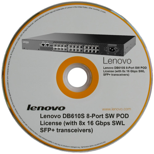 Трансивер Lenovo для ThinkSystem Top Choice DB610S 8-Port Active with 8x 16 Gbps SWL SFP+ transceivers 01KP846 01KP846