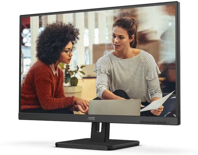 Монитор AOC 27" черный VA LED 4ms 16:9 HDMI M/M матовая 350cd 178гр/178гр 2560x1440 DP 2K USB 4.43кг Q27E3UAM Q27E3UAM #1