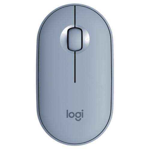 Мышь Logitech  Pebble M350 синий оптическая (1000dpi) silent беспроводная BT/Radio USB для ноутбука (2but) 910-005719 910-005719 #2