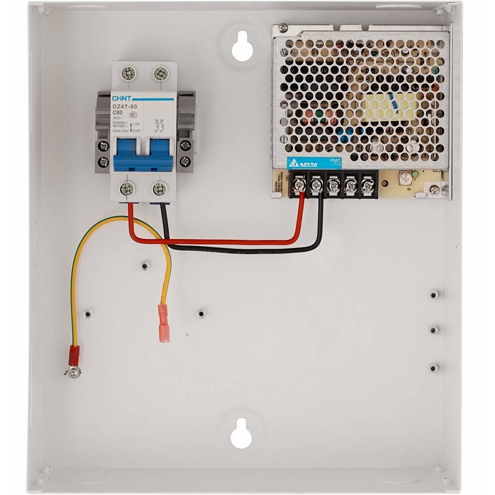 Блок питания Hikvision DS-KAW50-1 для внешних и внутренних панелей видеодомофонов в металлической коробке DS-KAW50-1 DS-KAW50-1