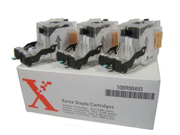 Скрепки Xerox WCP 56xx/ WCP35/45/55/165/175/232/-/275/DC 535/45/55 (3X5K) 108R00493 108R00493