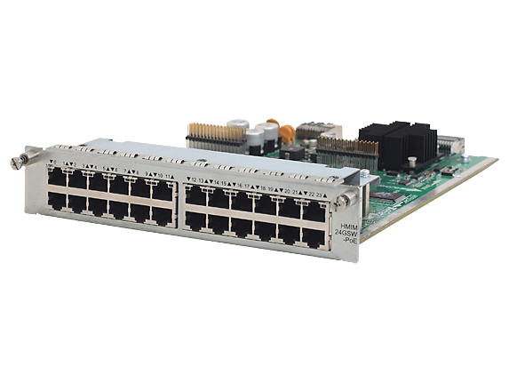 Модуль HPE MSR 24p Gig-T PoE Switch HMIM Mod JG427A JG427A