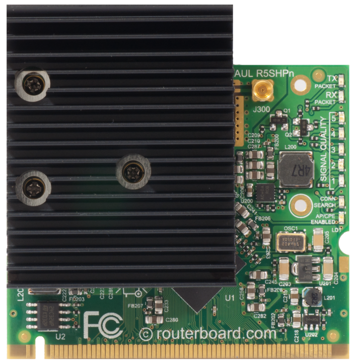 Радиокарта Mikrotik 802.11a/n Super High Power MiniPCI card with MMCX connector R5SHPn R5SHPn