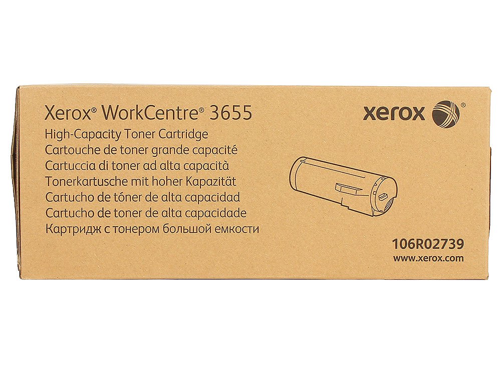 Картридж Xerox лазерный черный (14400стр.) для Xerox WC 3655 106R02739 106R02739 #1