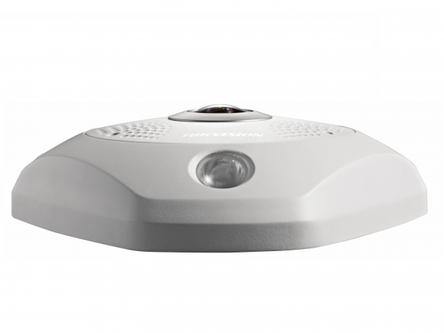 Видеокамера IP Hikvision DS-2CD6365G0E-IS(1.27mm)(B) сетевая уличная панорамная 6Мп fisheye с ИК-подсветкой до 15м DS-2CD6365G0E-IS(1.27mm)(B) DS-2CD6365G0E-IS(1.27mm)(B)