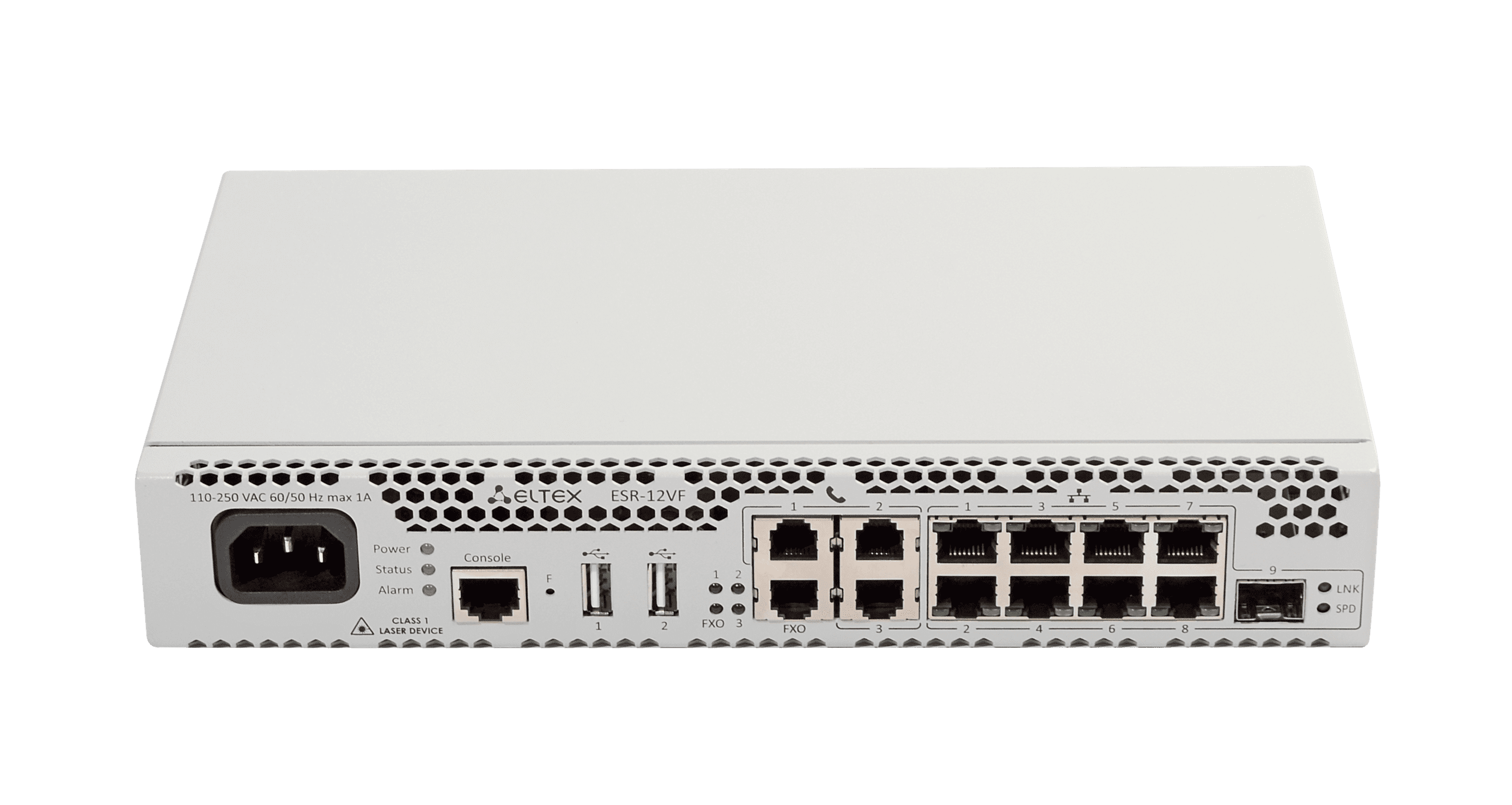 Маршрутизатор Eltex  8хEthernet 10/100/1000 Base-T; 1х1000Base-X (SFP); 1хRS-232 (RJ-45); 2 порта USB2.0 ESR-12VF ESR-12VF #3