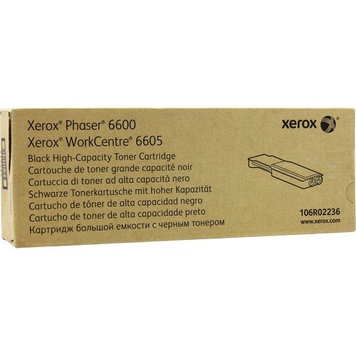 Картридж Xerox лазерный черный для Xerox Ph 6600/WC 6605 106R02236 106R02236