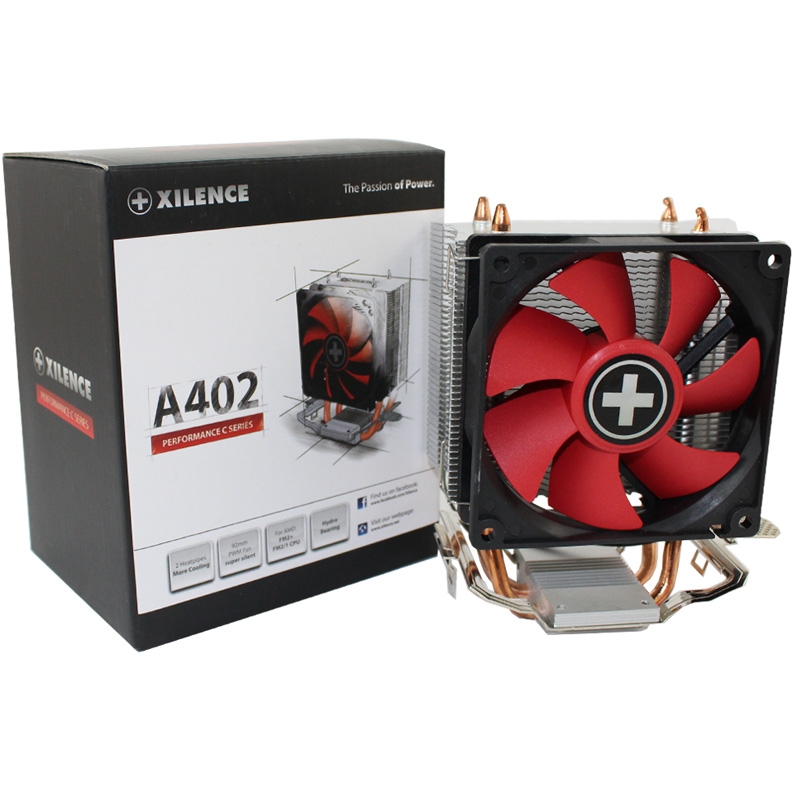 Вентилятор Xilence Performance C CPU cooler, A402, PWM, 92mm fan, 2 heat pipes, AMD FM2+/FM1/FM2/AM4/AM3+/AM3/AM2+/AM2 XC025 XC025