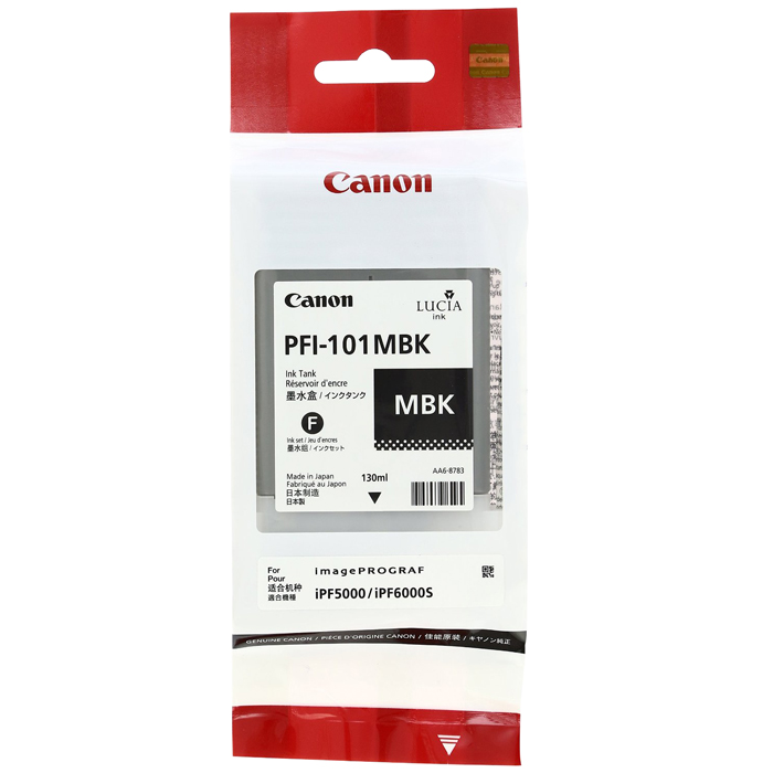 Картридж Canon PFI-101 MBK 0882B001 0882B001