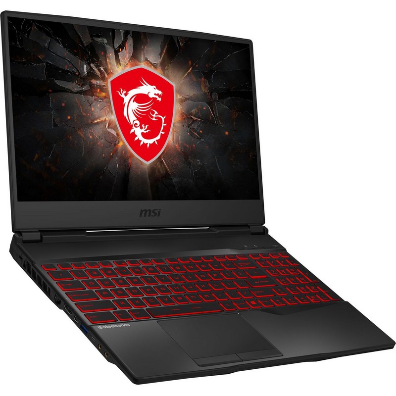 Ноутбук MSI GL65 Leopard 10SCXR-218RU Core i5 10500H/8Gb/1Tb/NVIDIA GeForce GTX 1650 4Gb/15.6"/IPS/FHD (1920x1080)/Windows 10/black/WiFi/BT/Cam 9S7-16U822-218 9S7-16U822-218