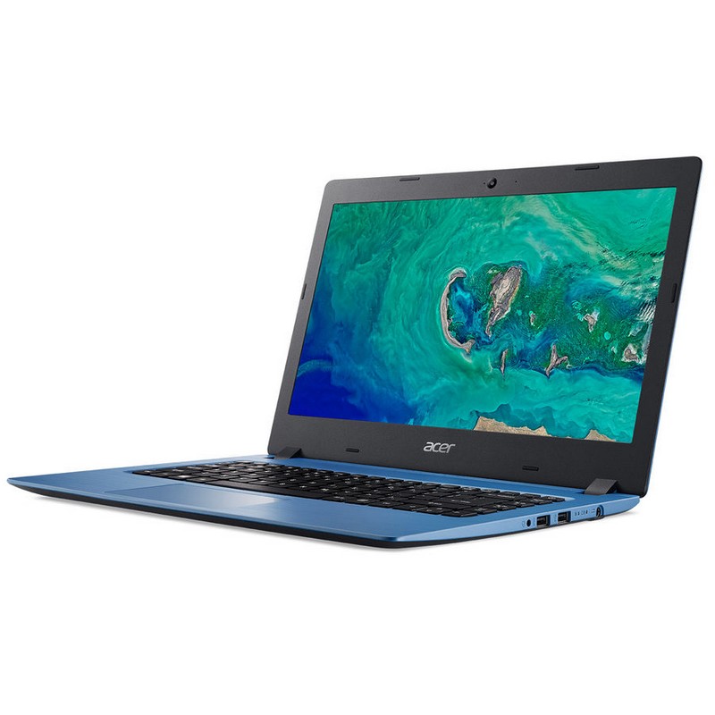 Ноутбук Acer Aspire 1 A114-32-C9GN Celeron N4020/4Gb/eMMC128Gb/UMA/14"/HD (1366x768)/Windows 10/blue/WiFi/BT/Cam NX.GW9ER.006 NX.GW9ER.006