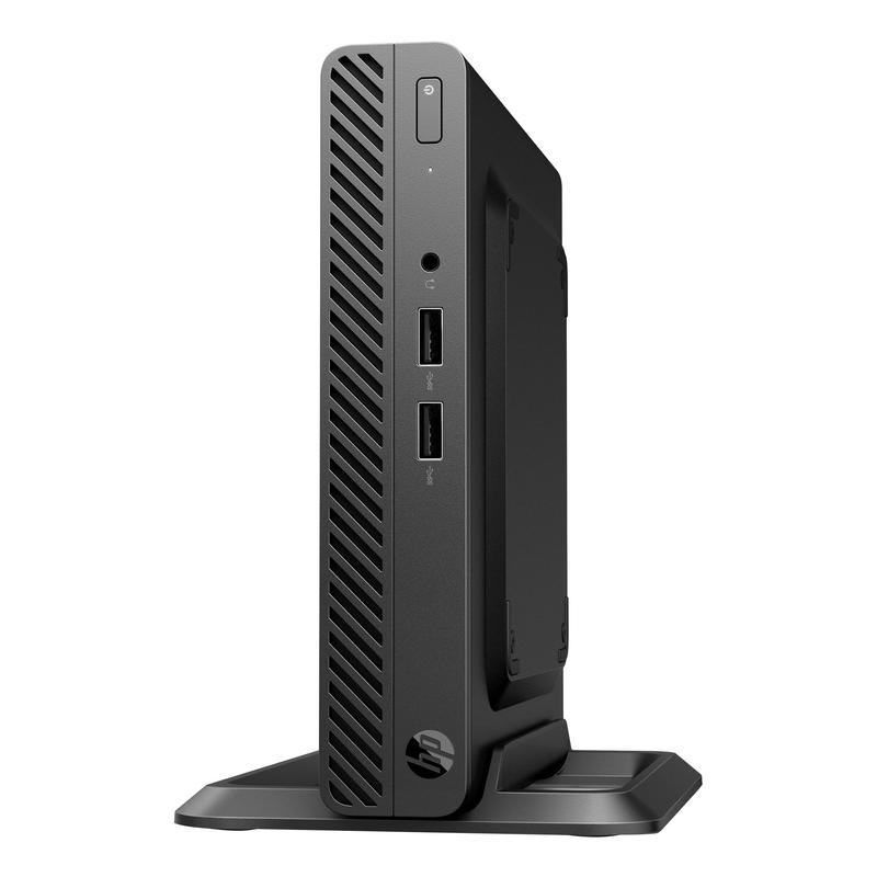 Персональный компьютер HP 260 G3 Mini i3 7130U (2.7)/4Gb/SSD256Gb/HDG620/Free DOS/ GbitEth/WiFi/BT/65W/клавиатура/мышь/черный 4YV62EA 4YV62EA