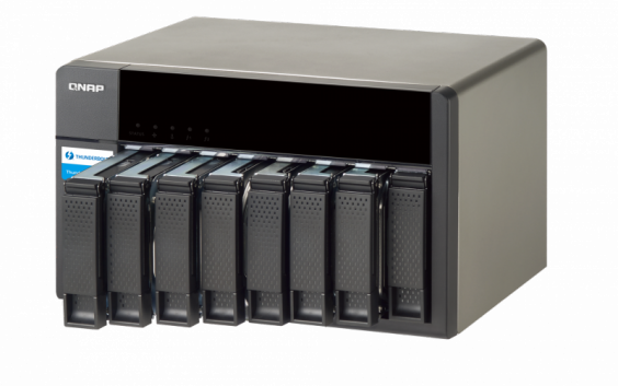 Модуль расширения QNAP Thunderbolt, 8 отсеков для HDD, настольное исполнение. TX-800P TX-800P