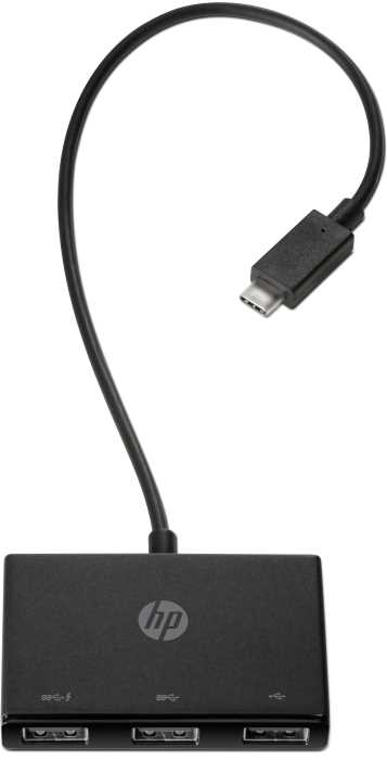 Адаптер HP USB-C to 3 USB-A Hub (Elitebook x360/820G4/830G6/840G4 G6/850G4 G6/745G4/755G4/725G4/ZBook 14uG6/15uG6/15G6/17G6/Probook 640G3 G5/650G3 G5/655G3/ 470G4/450G4 G7/440G4 G7/430G4 G7) Z6A00AA Z6A00AA