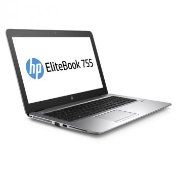 Ноутбук HP EliteBook 755 G4 15,6"/PRO A12-9800B/8GB/256GB PCIe NVMe TLC/W10p64/720p/Intel 7265 AC 2x2 nvP +BT 4.2/4G/FPR/No NFC Z2W12EA Z2W12EA