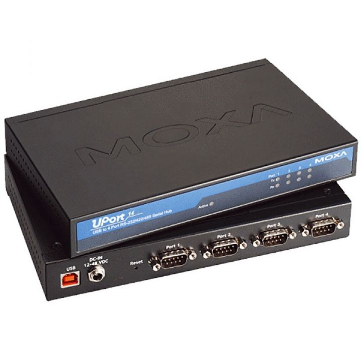 Конвертер MOXA 4-портовый USB в RS-232 UPort 1410 UPort 1410