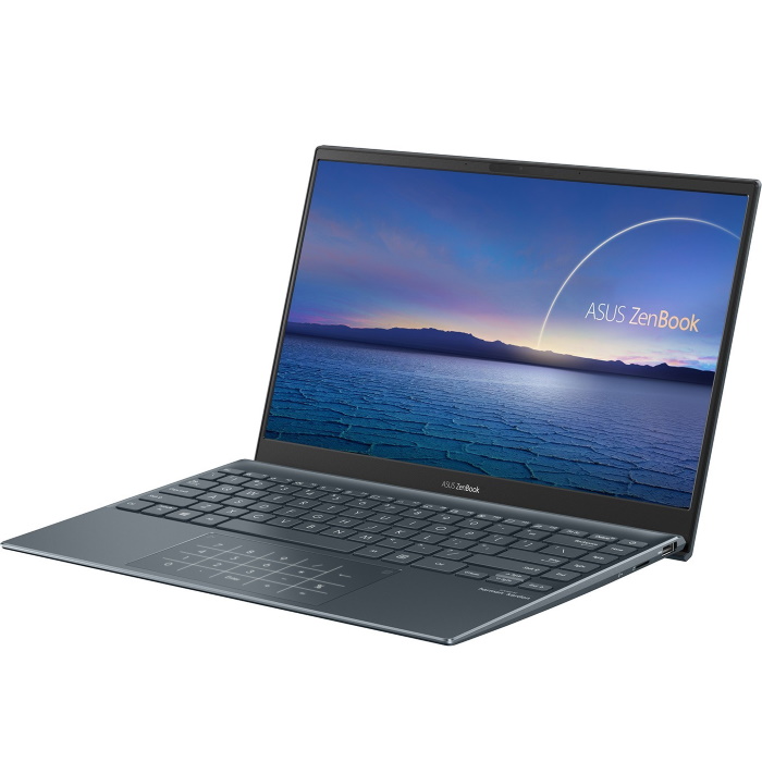 Ноутбук ASUS Zenbook 14 UX425EA-BM296 Intel Core i3-1115G4/8Gb LPDDR4X/512Gb SSD/14,0 FHD IPS 300 nit AG 1920x1080/WiFi6/BT/Backlit KB/DOS/1.1Kg/Pine_grey/Sleeve+USB-A to RJ45 gigabit adapter+USB-C to audio 90NB0SM1-M06880 90NB0SM1-M06880