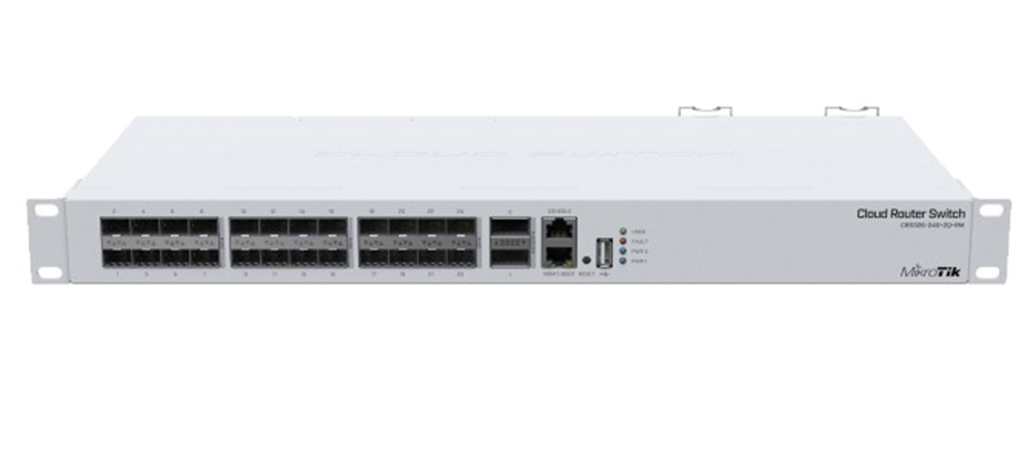 Коммутатор Mikrotik  24x 10G SFP+ Ports, 2x 40G QSFP+ Ports, SwOS /RouterOS L5 (Dual boot) CRS326-24S+2Q+RM CRS326-24S+2Q+RM #2