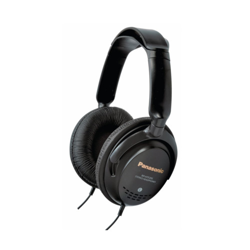 Наушники Panasonic RP-HTF295E-K закрытые мониторные black (шнур 5м) RP-HTF295E-K